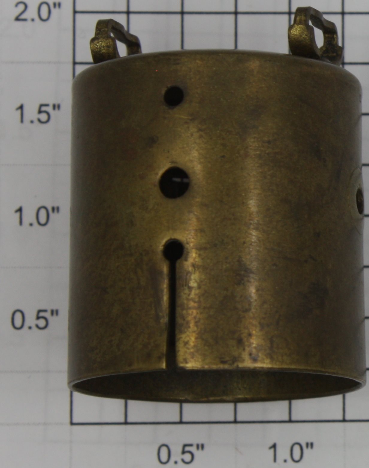 Lionel 520-6H Prewar Brass Searchlight / Floodlight Housing w/ Handles 220 520