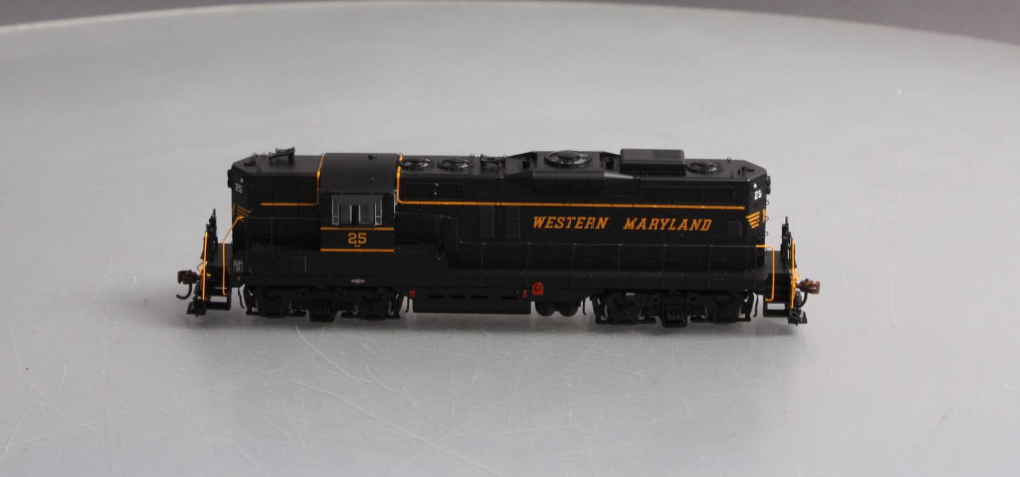 Athearn G62783 HO Scale Western Maryland GP9 Diesel Locomotive #25 w/ DCC/Sound