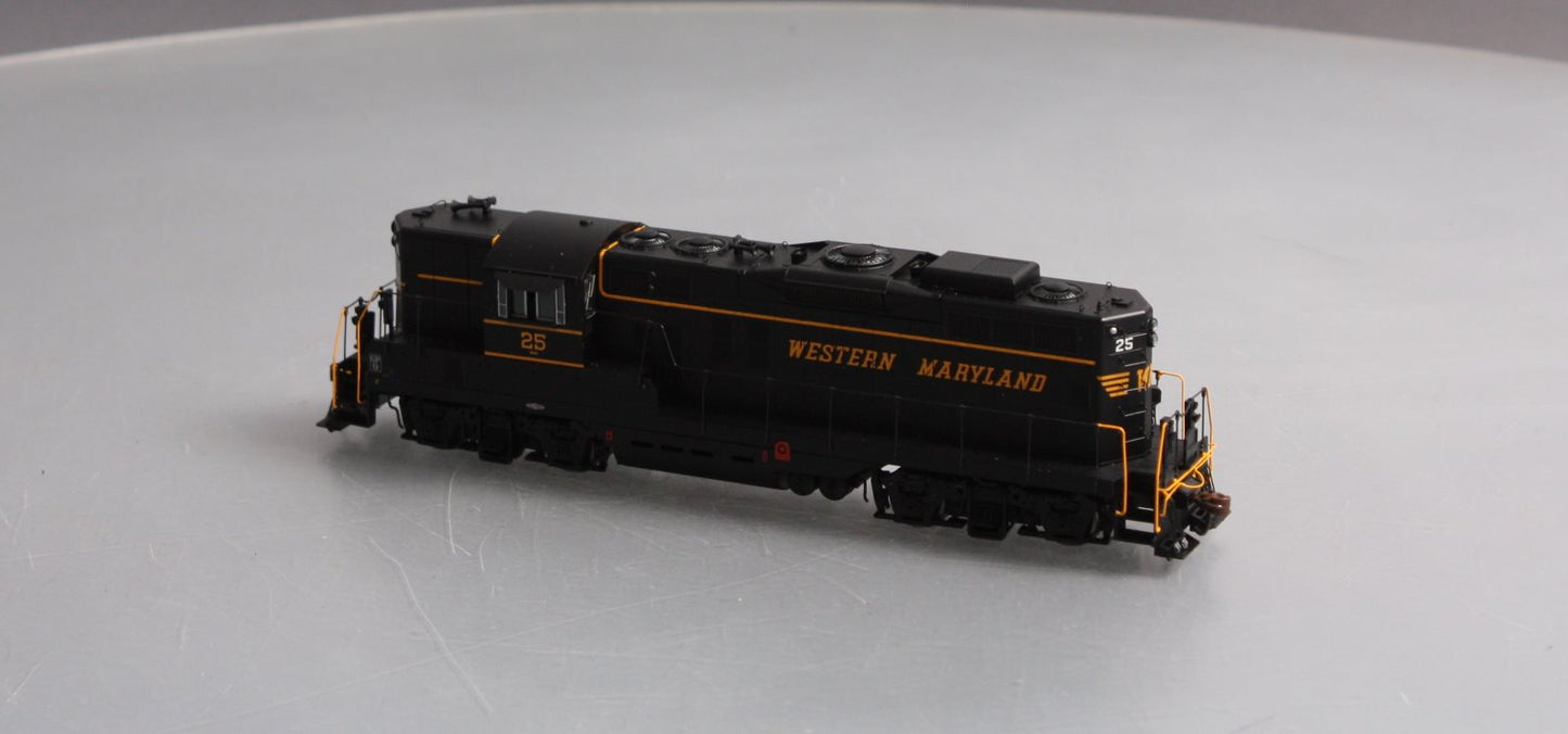Athearn G62783 HO Scale Western Maryland GP9 Diesel Locomotive #25 w/ DCC/Sound