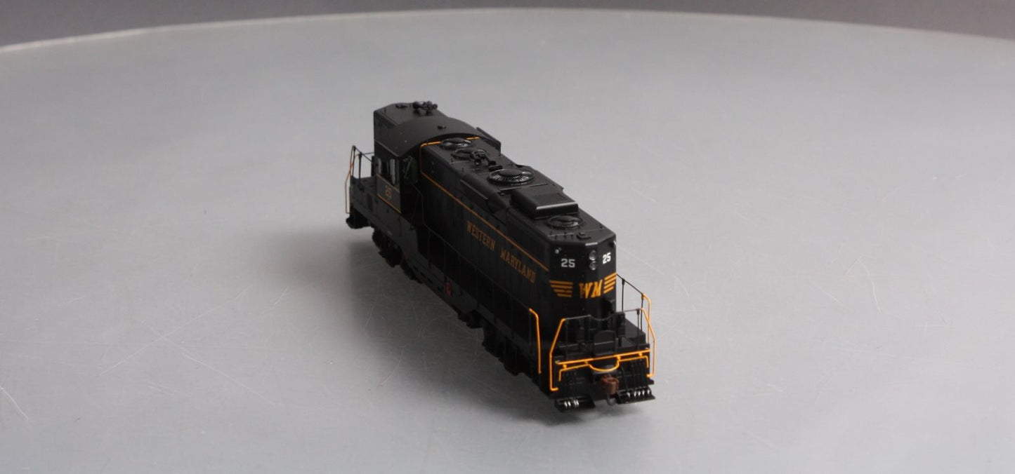 Athearn G62783 HO Scale Western Maryland GP9 Diesel Locomotive #25 w/ DCC/Sound