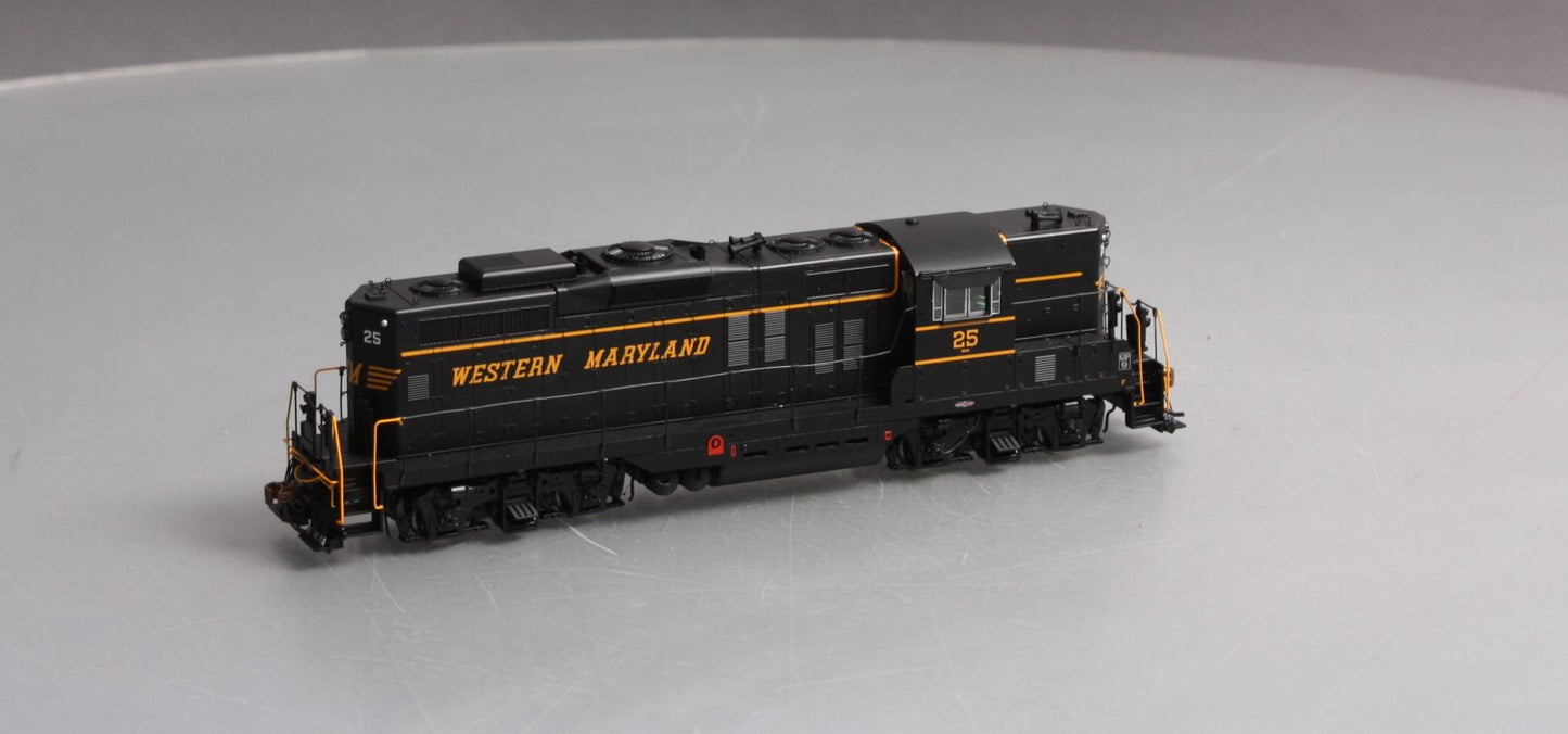 Athearn G62783 HO Scale Western Maryland GP9 Diesel Locomotive #25 w/ DCC/Sound