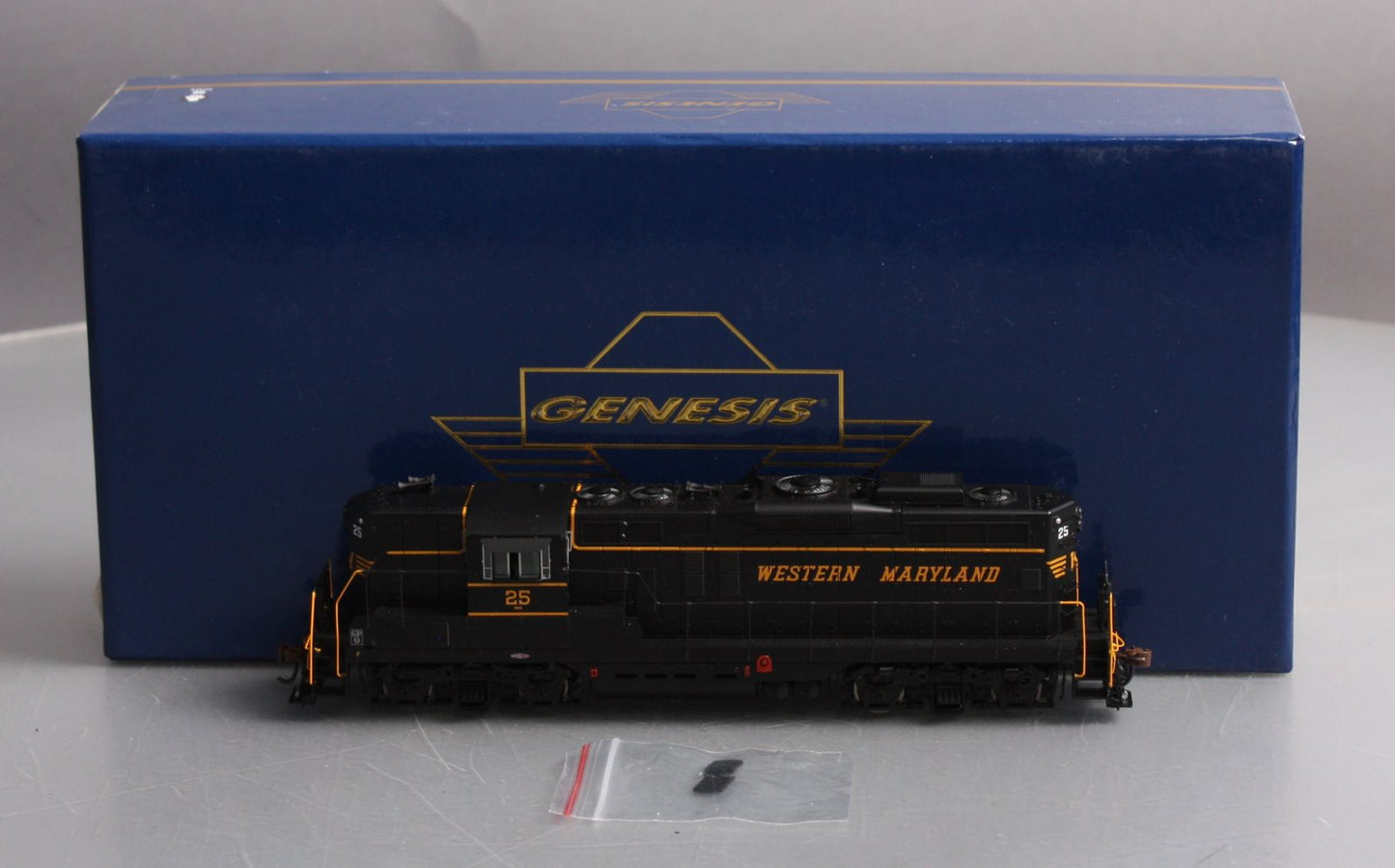 Athearn G62783 HO Scale Western Maryland GP9 Diesel Locomotive #25 w/ DCC/Sound