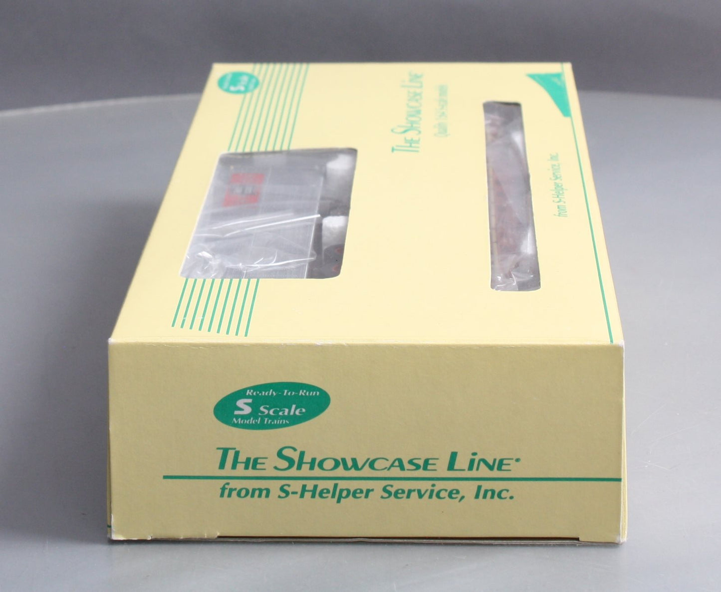 The Showcase Line 00180 S Scale TOFC Rock Island w/ RI Trailer EX/Box