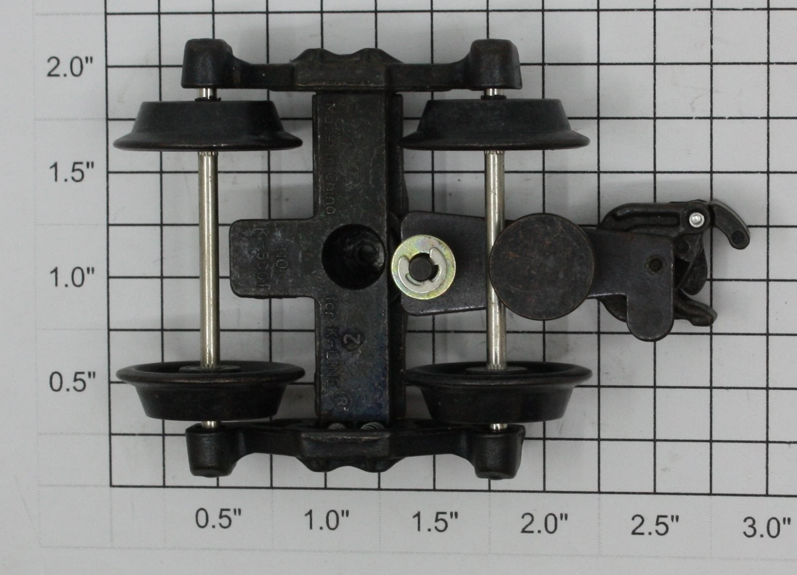 K-Line K5001 O Gauge Die-Cast Sprung Operating Coupler Truck w/ Metal Armature