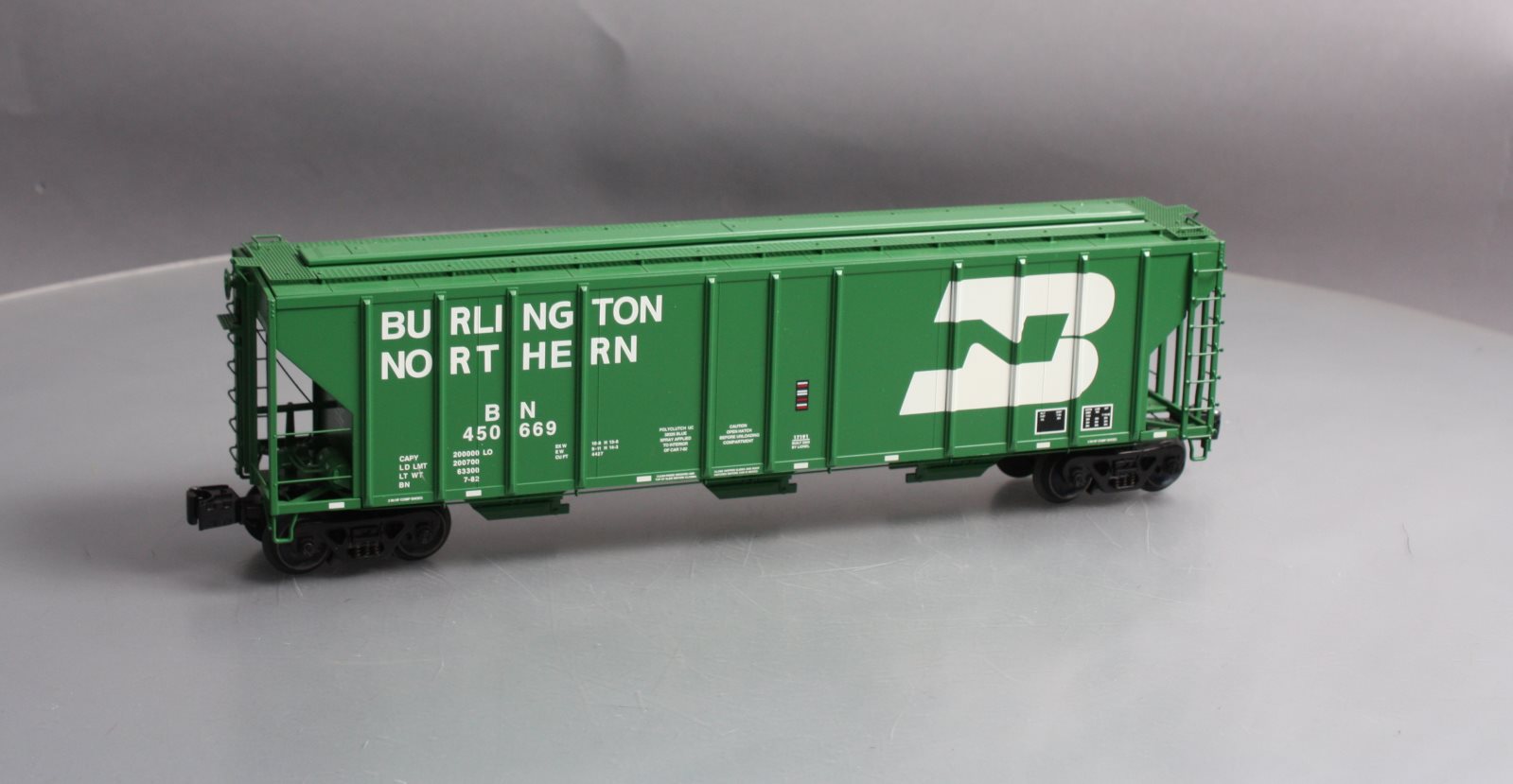 Lionel 6-17191 O Gauge Burlington Northern Covered Hopper #450669 LN
