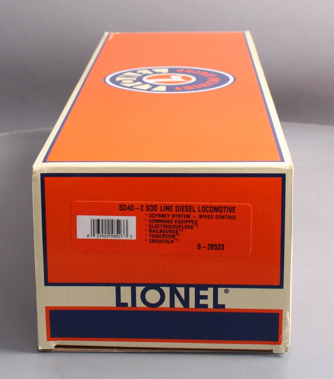 Lionel 6-28523 O Gauge Soo Line SD40-2 Diesel Locomotive w/TMCC #6622 LN/Box