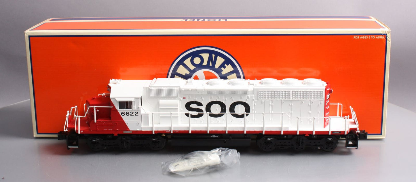 Lionel 6-28523 O Gauge Soo Line SD40-2 Diesel Locomotive w/TMCC #6622 LN/Box