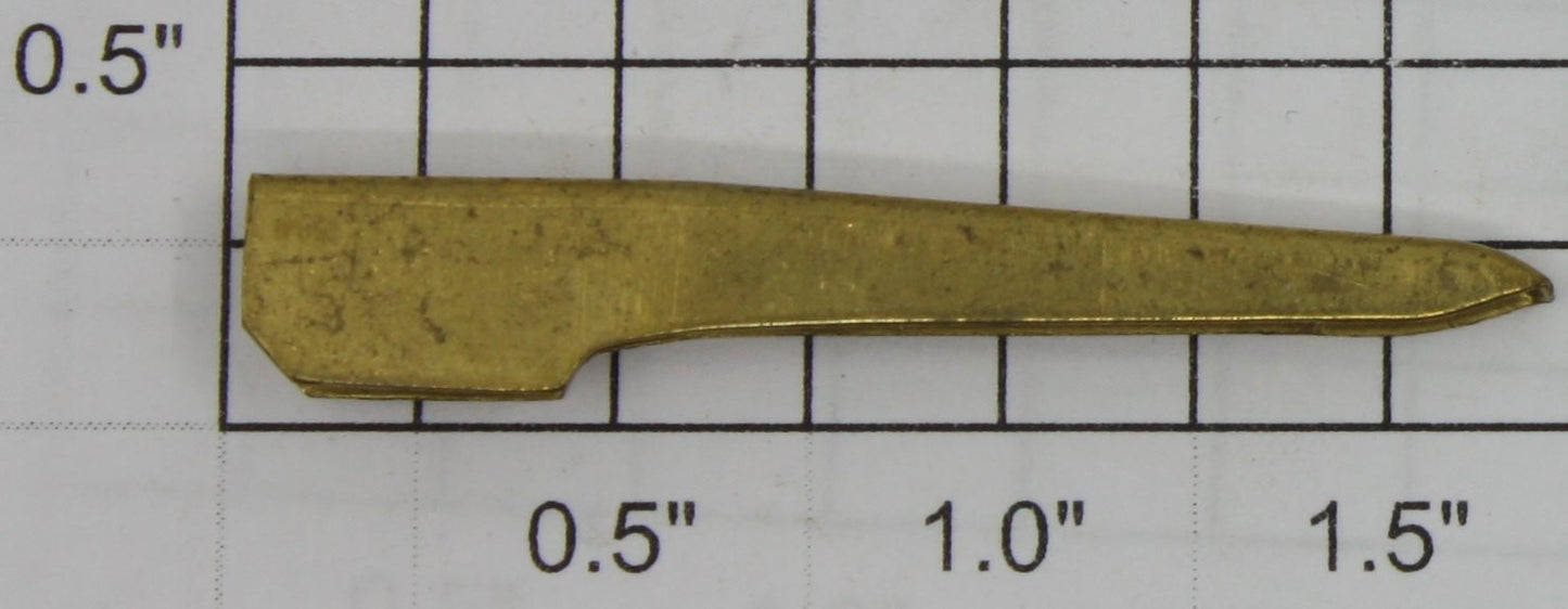 Lionel 511-3 Brass Flatcar Stake 1 3/4