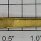 Lionel 511-3 Brass Flatcar Stake 1 3/4