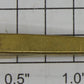 Lionel 511-3 Brass Flatcar Stake 1 3/4