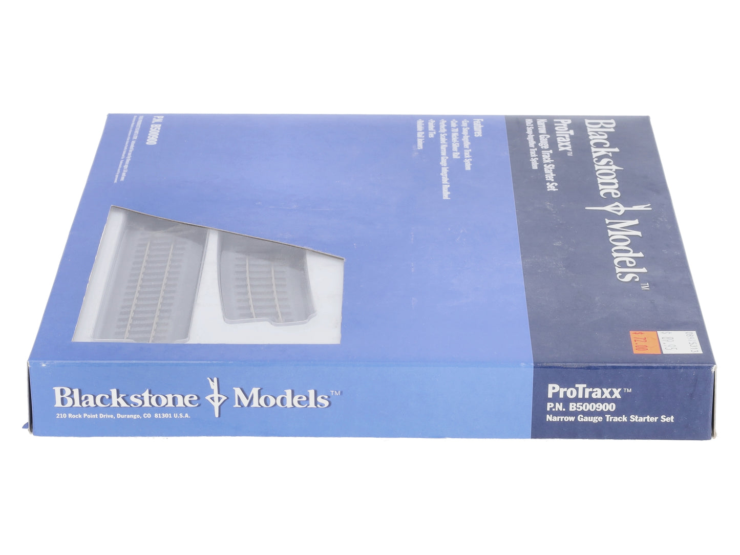 Blackstone Models B500900 HOn3 ProTraxx Narrow Gauge Track Starter Set LN/Box