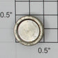 Lionel 5L-100 #6-32 Nickel Front Boiler Nut - Fits 5, 6, 7