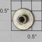 Lionel 5L-100 #6-32 Nickel Front Boiler Nut - Fits 5, 6, 7
