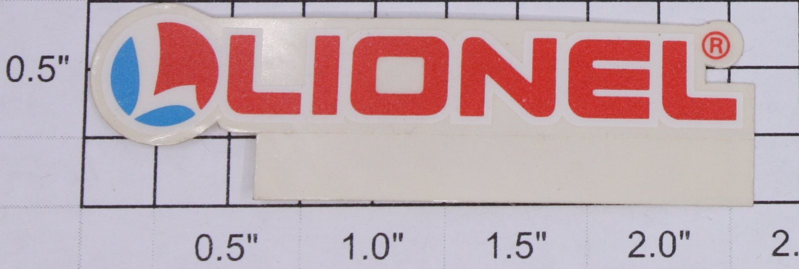 Lionel 9902-10 Lionel Logo Sticker Decal