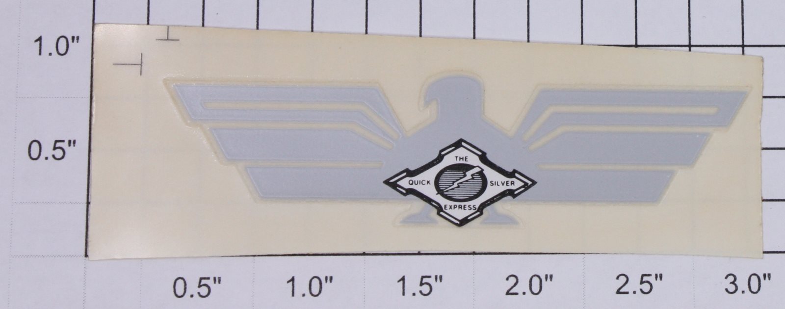 Lionel 8268-10 Quick Silver Express Eagle Adhesive Sticker Decal
