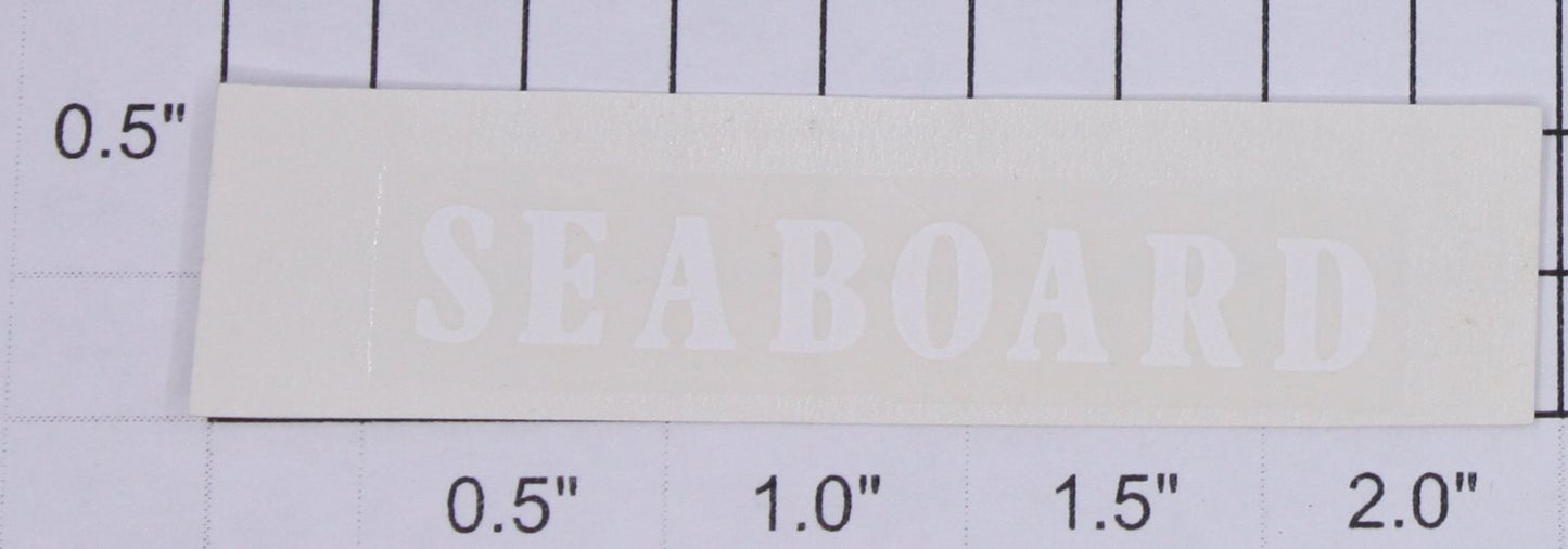 Lionel 6250-15 White Seaboard Water Soluble Decal