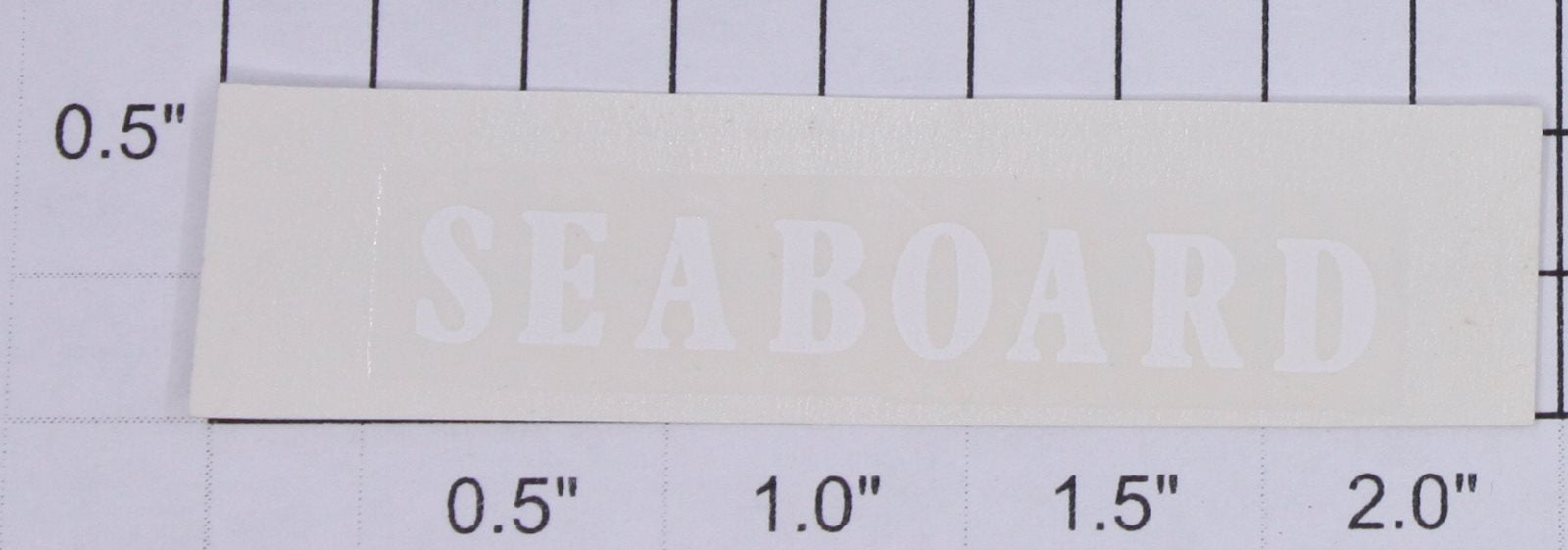 Lionel 6250-15 White Seaboard Water Soluble Decal