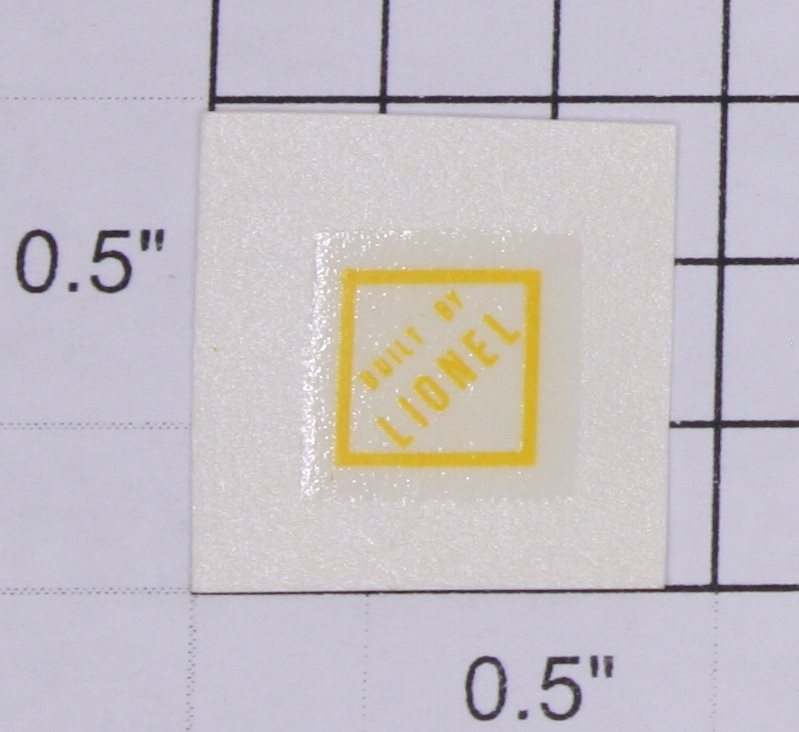 Lionel 2023-14 Yellow 