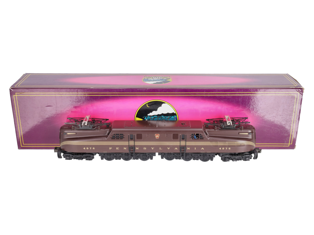 MTH 20-5501-1 O Pennsylvania Scale GG-1 Electric Locomotive #4876 w/PS1 EX/Box
