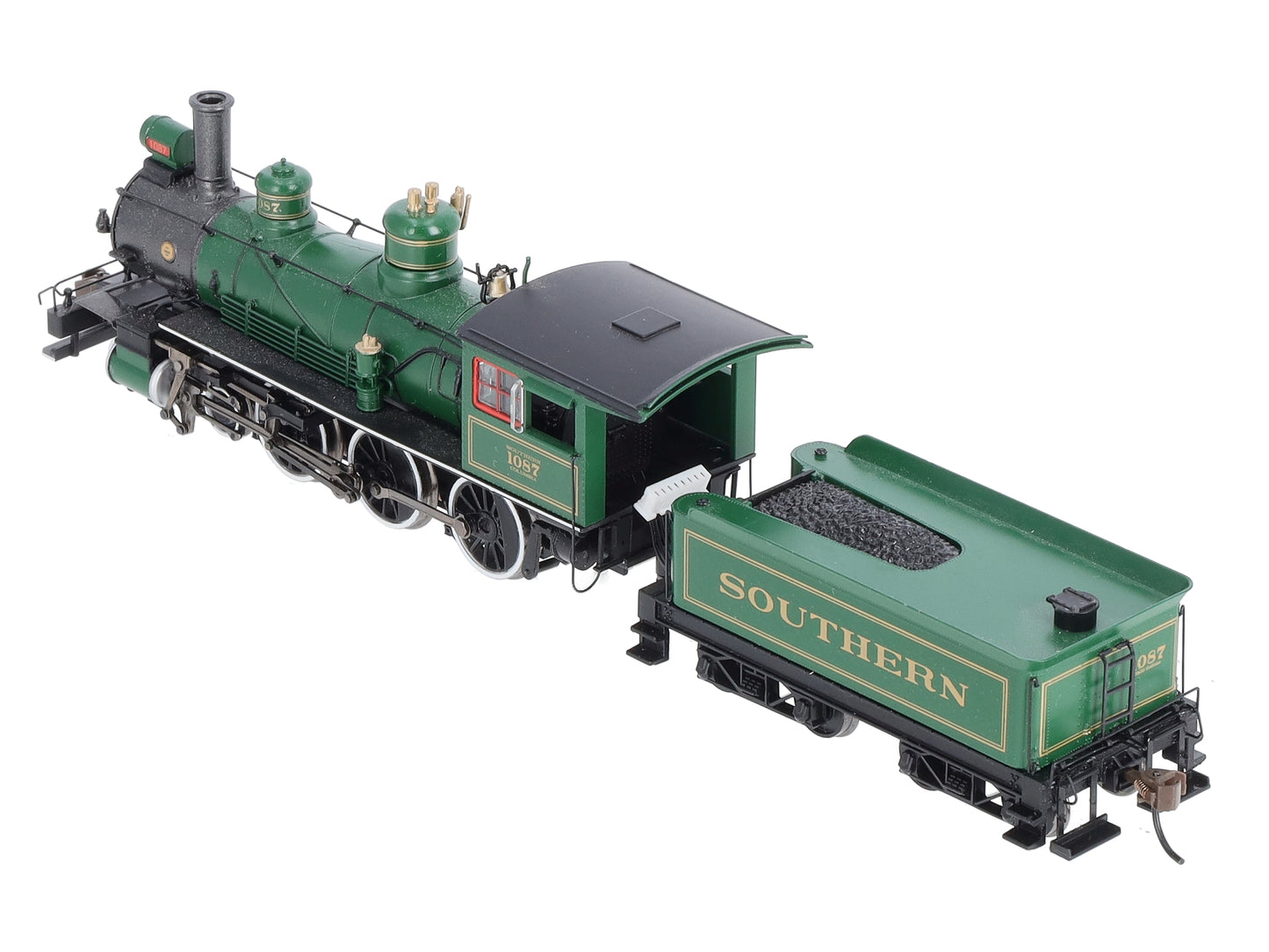 Bachmann 51403 HO Southern Baldwin 4-6-0 Steam Loco w/DCC & Sound #1087
