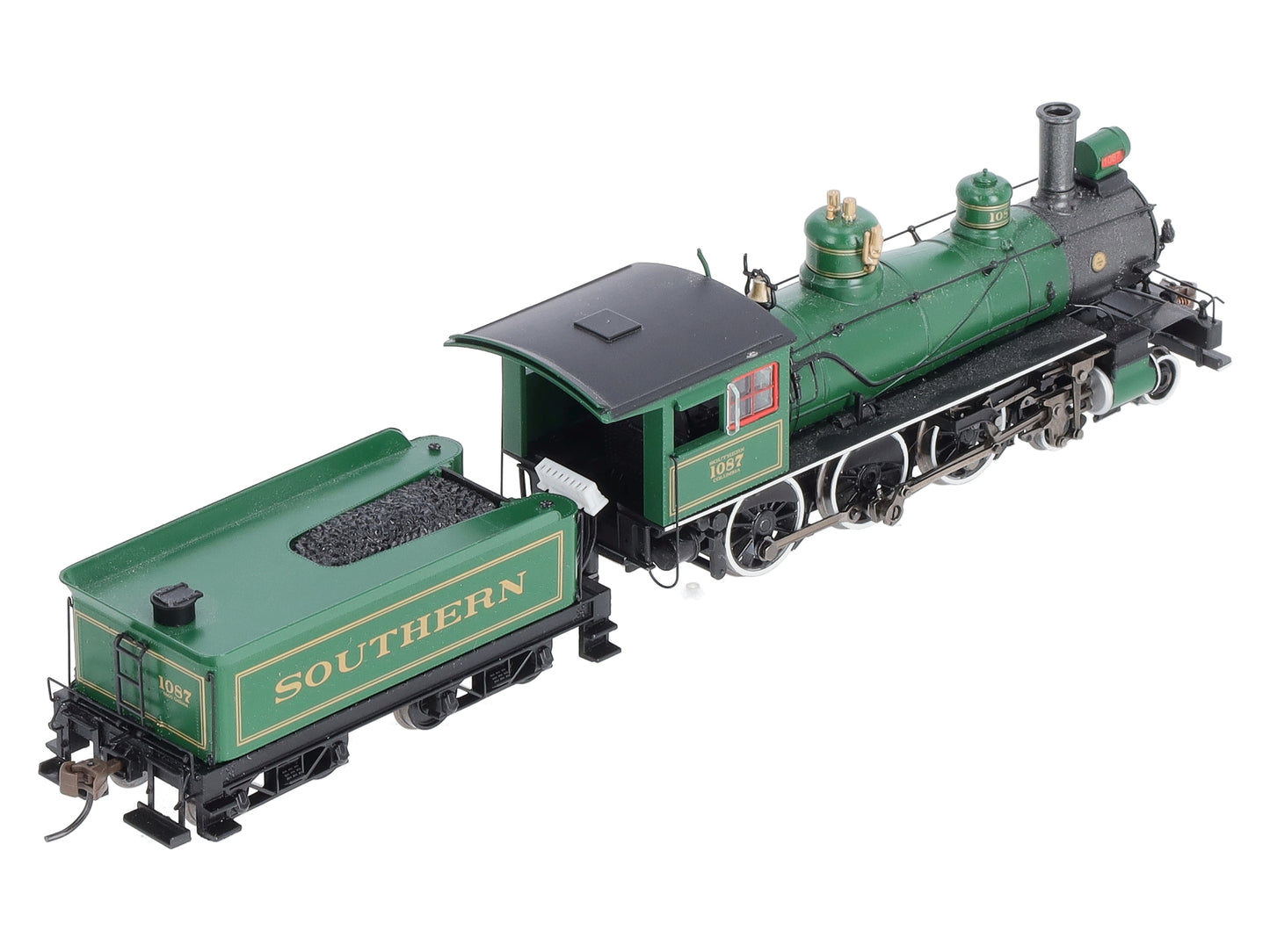 Bachmann 51403 HO Southern Baldwin 4-6-0 Steam Loco w/DCC & Sound #1087