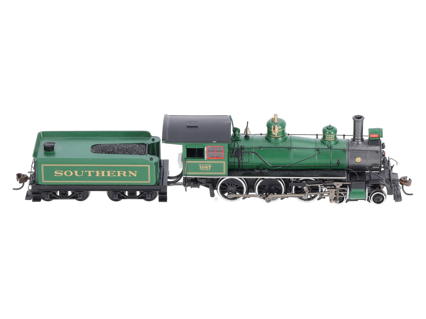 Bachmann 51403 HO Southern Baldwin 4-6-0 Steam Loco w/DCC & Sound #1087