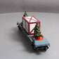 MTH 30-76681 O North Pole Flatcar with Lighted Christmas Trees