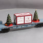 MTH 30-76681 O North Pole Flatcar with Lighted Christmas Trees