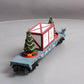MTH 30-76681 O North Pole Flatcar with Lighted Christmas Trees
