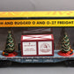 MTH 30-76681 O North Pole Flatcar with Lighted Christmas Trees