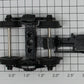 Atlas 66034 4-Wheel Diecast 70 Ton Roller Bearing Truck w/ Rotating Axle Caps