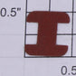 Lionel 1121-44 Red Thick Fiber Rail Switch Insulator