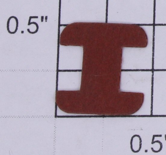 Lionel 1121-44 Red Thick Fiber Rail Switch Insulator