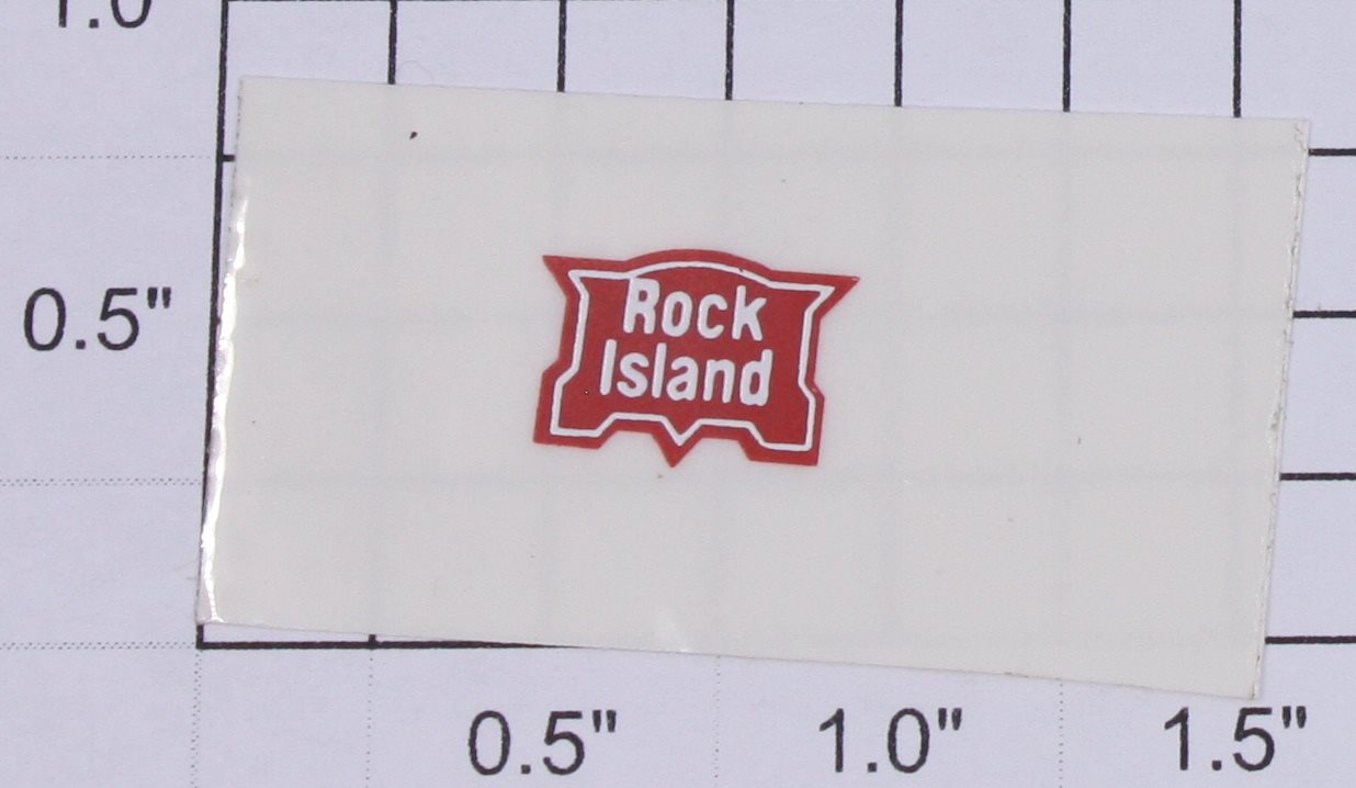 Lionel 2031-12 Rock Island Sticker Decal