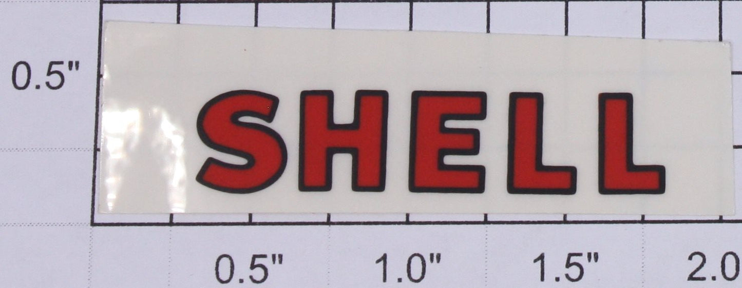 Lionel 715-10 Red/Black Prewar "Shell" Water Tank Sticker Decal-Individual