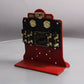 MTH 10-4041 #440C Control Panel-Crackle Red w/Brass