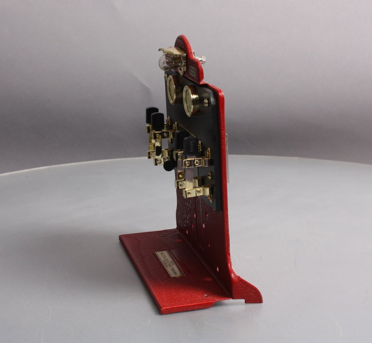 MTH 10-4041 #440C Control Panel-Crackle Red w/Brass