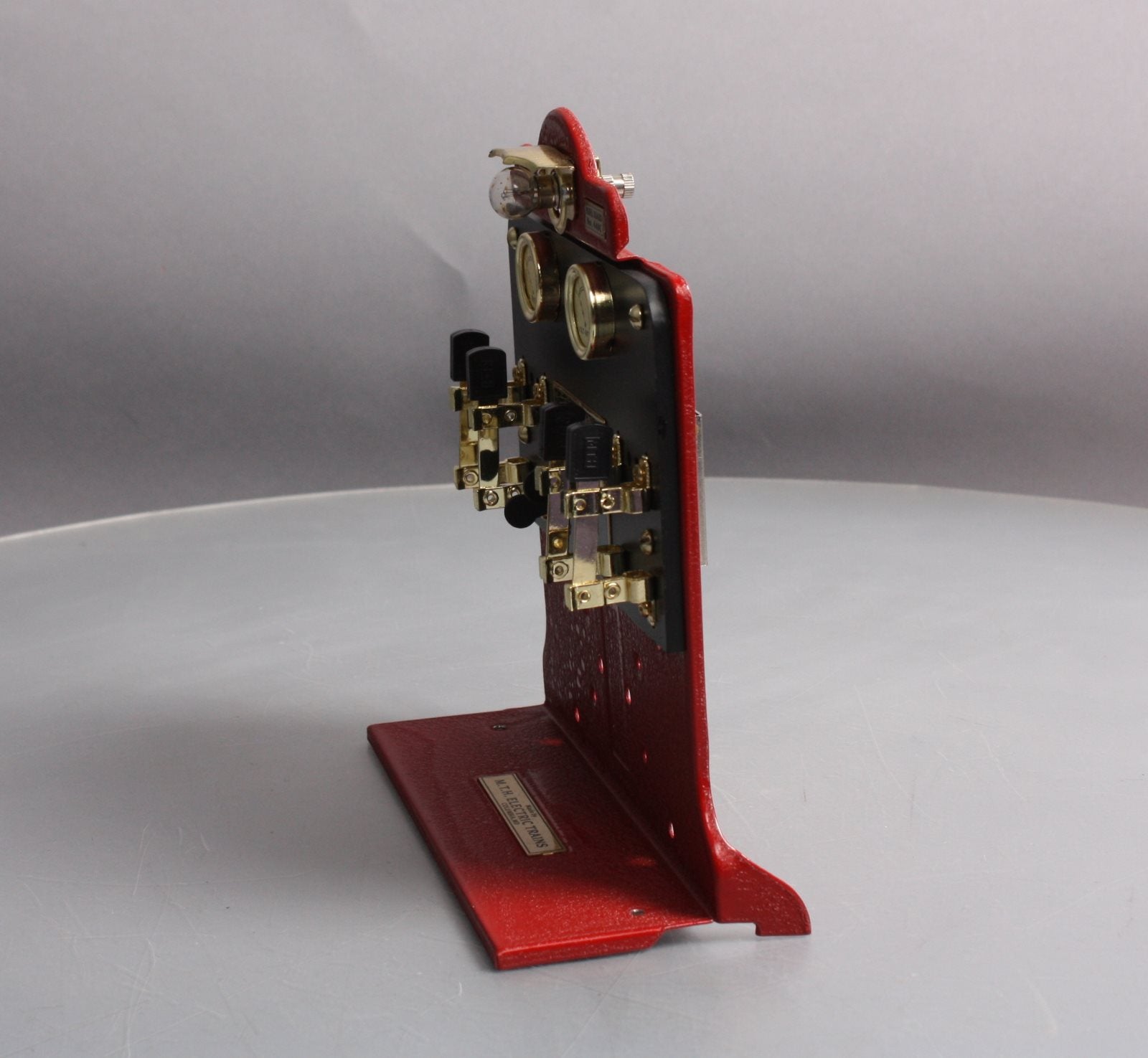 MTH 10-4041 #440C Control Panel-Crackle Red w/Brass