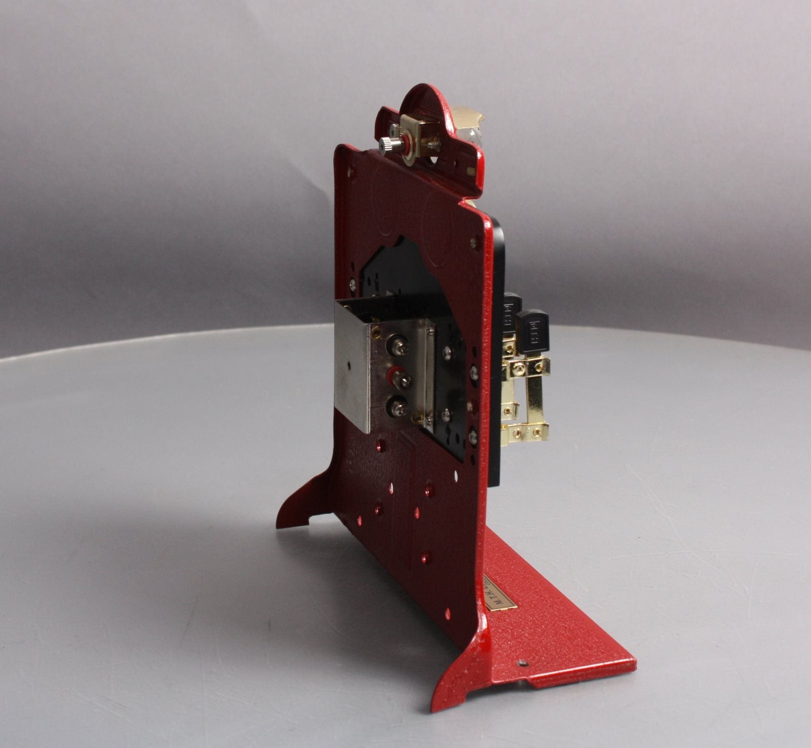 MTH 10-4041 #440C Control Panel-Crackle Red w/Brass