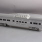 Lionel 6-29137 O Western Pacific California Zephyr "Silver Thistle" Vista Dome LN/Box