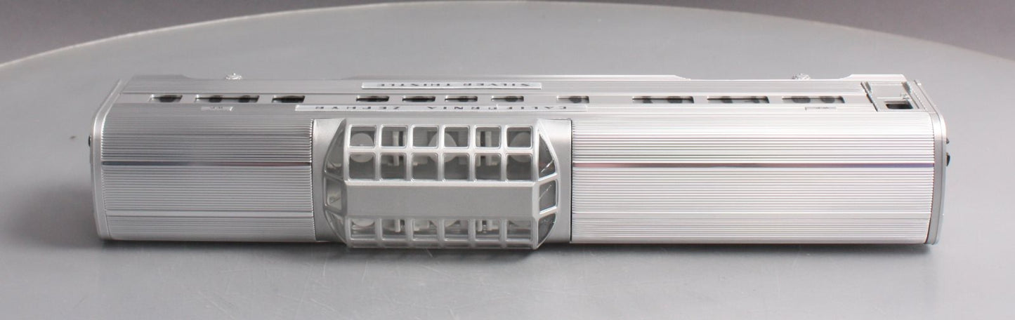 Lionel 6-29137 O Western Pacific California Zephyr "Silver Thistle" Vista Dome LN/Box