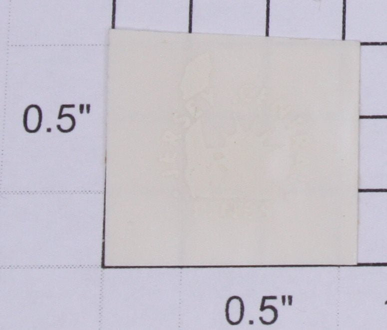 Lionel 2341-15 Cream Jersey Central Sticker Decal