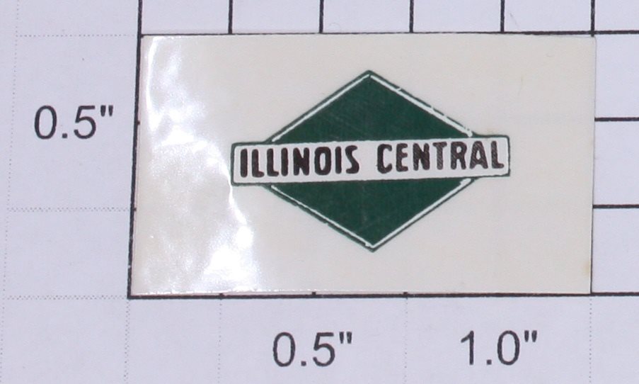 Lionel 2363-10 Illinois Central Sticker Decal