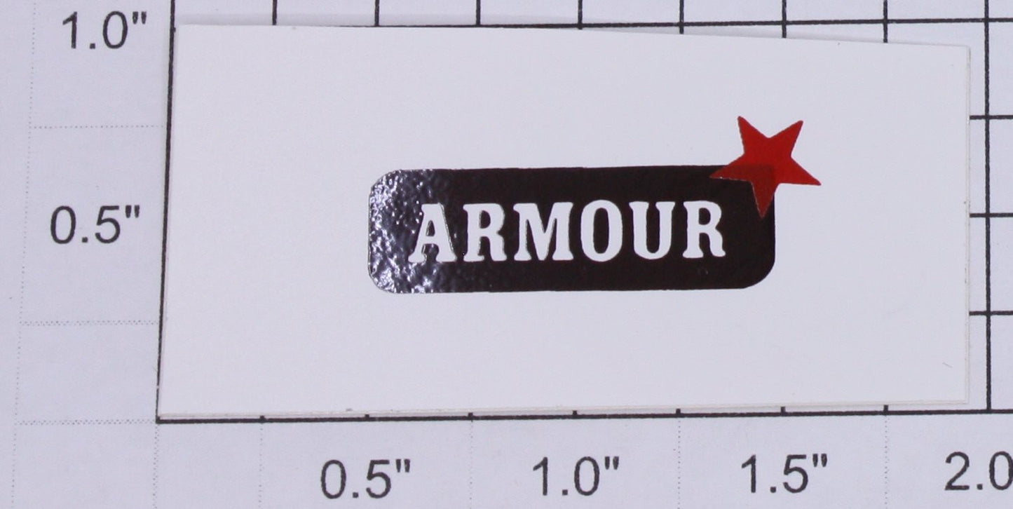 Lionel 3656-10 "ARMOUR" Water Soluble Decal