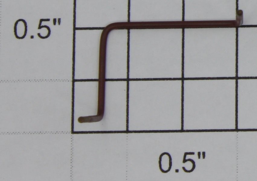 Lionel 6100717008 Right Hand Body Corner End Rail