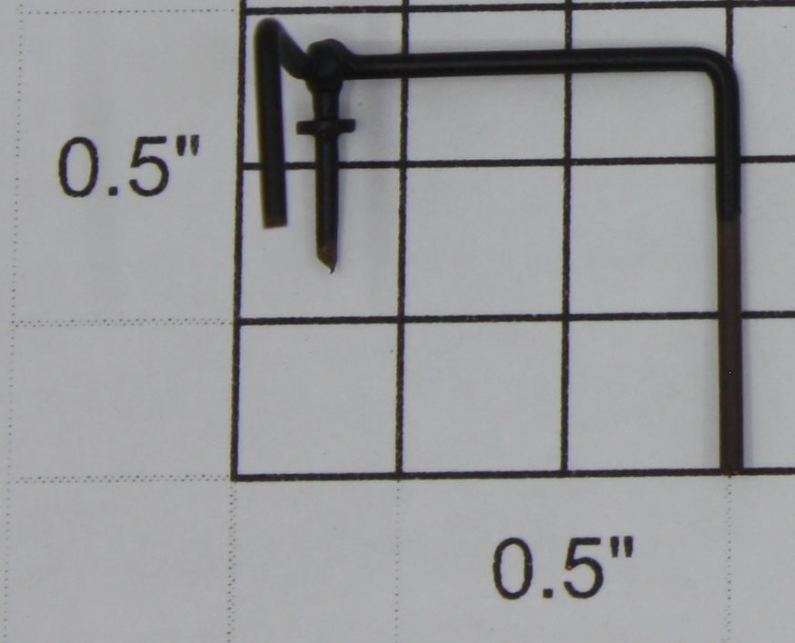 Lionel 7635-106 Left Hand End Rail