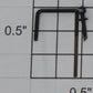 Lionel 7635-106 Left Hand End Rail