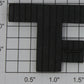 Lionel 7635-12 Catwalk Short Black Die Cast