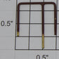 Lionel 717-13 3 Stanchion Frame Handrail