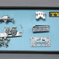 Tyco 210-1500 Vintage HO Scale The General Diecast Steam Locomotive Kit
